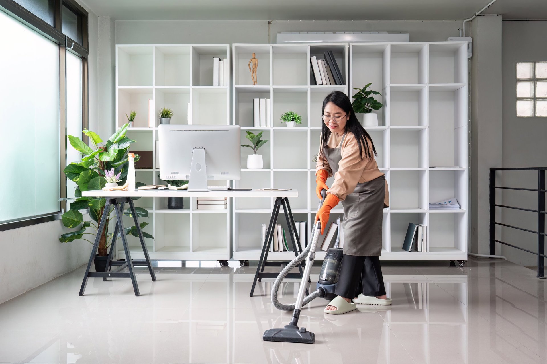 Clean office space